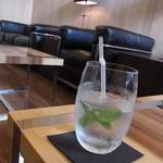 レフェルヴェソンス - ウェイティングルームとウェルカムドリンク