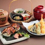Edogawa - 鰻の棒寿司セット