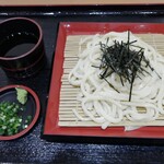 そば道楽 - ざるうどん(430円)