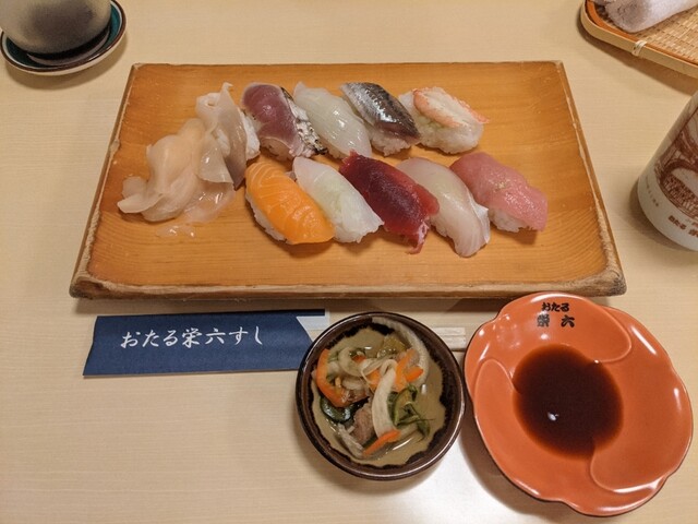 おたる栄六 大阪 えいろく 堺筋本町 寿司 食べログ