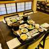 酸ヶ湯温泉旅館 - 料理写真:◎一泊目の夕食。