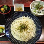 麺文 - 料理写真:ざるうどんとミニしらす丼 950円