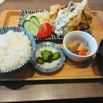 nikudoufutoremonsawa-taishuushokudouyasubee - チキン南蛮定食 823円