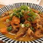 豚骨拉麺酒場 福の軒 関内ベイスターズ通り店 - もつ煮