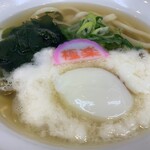 極楽うどん TKU - とろろ温玉うどん（￥810）