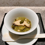 焼肉 思食 - アワビ粥