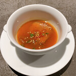 焼肉 思食 - アキレスの韓国風スープ