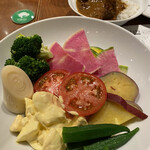 バルバッコア 心斎橋店 - 私のサラダ1回目^ ^