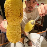 バルバッコア - はや！早パイナップル？もー食べないの？