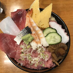 Futago Sushi - 海鮮丼大盛り