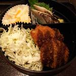 味の六酔 - ミニ造り、フライの段