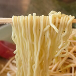ラーメンショップ椿 - 麺リフト　硬めオーダー
