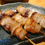 炭火焼鳥と水炊き 五郎一 - 豚バラ