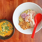 えびくらぶ - 「ココナッツえびカレーつけ麺」¥1,000