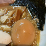 一条流がんこ総本家分家四谷荒木町 - 味玉、メンマ