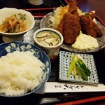 さわぐち - ◆「海の幸フライ盛合せ定食」