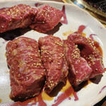 焼肉 ゆかわ - 3.5サガリタレ
            3.5ハラミタレ