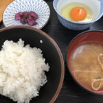 Tamagoya Toyomaru - たまごかけご飯定食　350円