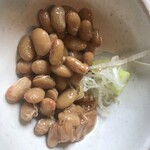 飛騨古川　料亭旅館　八ツ三館 - シメジで頂く納豆