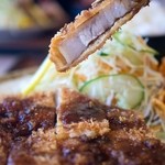 伊藤苑 - ロースかつ定食(1,050円)