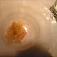 クッチーナ イタリアーナ ガッルーラ - まずは、お口取りの冷菜パスタ、程よい酸味があって美味しい。