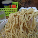 ラーメン二郎 - そしていつも以上に啜りやすい