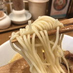 Tori Pota Ramen Sanku - 中細のストレート麺がスープに絡みます！