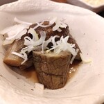 とんかつ 王龍 - 茄子浸し