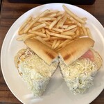 ジョナサン - シャキシャキキャベツのハムエッグモーニング　カロリーの海　気にするな