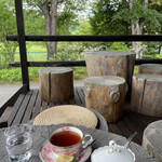 Oshidate Sabou - 露台座位