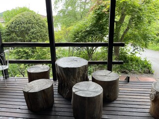 오시다테 사보우 - 테라스 좌석