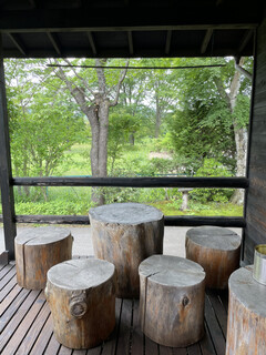 오시다테 사보우 - 테라스 좌석