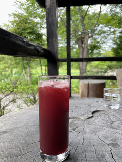 Oshidate Sabou - 越橘果汁