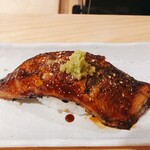 Chanko Sushi Uda - 鰻　ドデカイ　一口で食べるのはやめたほうがいい