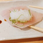 CHANKO SUSHI 宇田 - 裏返してみたけど写真では伝わらないシャリとネタの比率