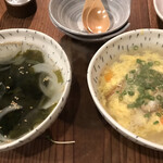 Kuroushi No Sato - ワカメ＆玉子スープ