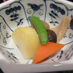 和菜 しば田 - 野菜の炊き合わせ