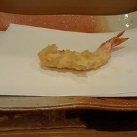 天ぷらふく西 禅と匠 - 海老天は最初に2尾