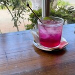 カフェヒュッテ - 自家製シロップジュース