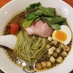 麺屋 六感堂 - 元祖 海老丸リスペクト 淡麗オマール海老ラーメン