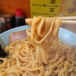 ラーメン 盛太郎 - ラーメン（中盛、野菜マシマシ、背脂少し）790円