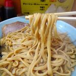 ラーメン 盛太郎 - ラーメン（中盛、野菜マシマシ、背脂少し）790円