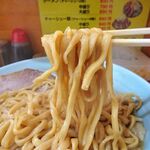 ラーメン 盛太郎 - ラーメン（中盛、野菜マシマシ、背脂少し）790円