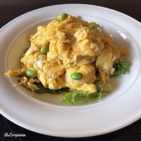 中国料理 豪華 - 海老と玉子のふわふわ炒め