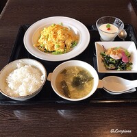 中国料理 豪華 - 海老と玉子のふわふわ炒めﾗﾝﾁｾｯﾄ