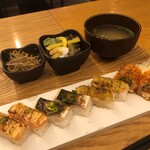 KINKA sushi bar izakaya - アブリシャス8貫 定食