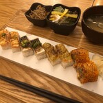 KINKA sushi bar izakaya - アブリシャス8貫 定食
