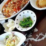 翠茶苑 - 豚と野菜の豆鼓飯