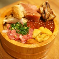 焼うお いし川 - 築地最強の炙り丼