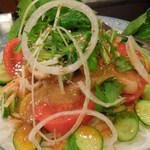 中華酒膳 幸龍 - （2012/8月-2）「バンバンジーサラダ」